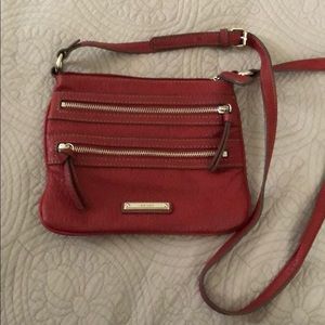 Nine West crossbody bag, burgundy color